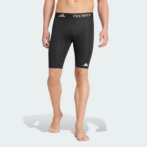 Oferta limitada: adidas Hombre Techfit Compression Training Short Tight Tights, Black, L de 30.00 € a 24.99 € (ahorro 17%)
