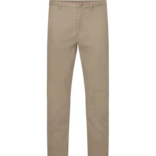 Tommy Hilfiger Chino Homme Bleecker Essential Twill Slim Fit, Beige (Beige), 33W/36L