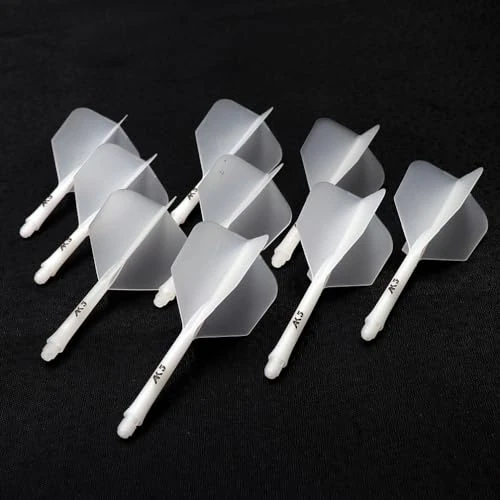 Offerta a tempo: CUESOUL 3 Set Integrated Dart Albero e voli,Lunghezza dell'albero del dardo 21mm/28mm/33mm - 59% da 38.97 € a 15.99 €