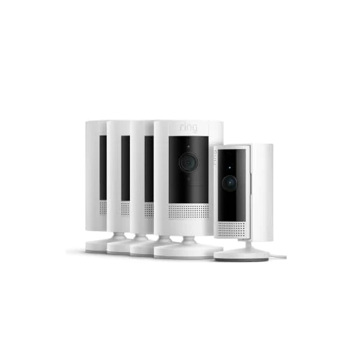 Offerta a tempo: Ring videocamera esterna a batteria (Stick Up Cam) + Ring videocamera interna - 55% da 354.08 € a 159.99 €