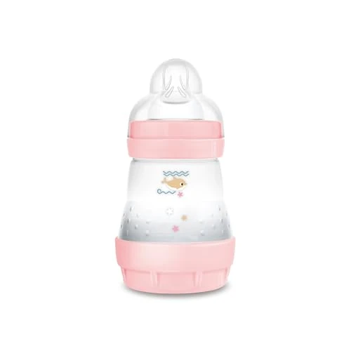 Oferta limitowana: MAM Easy Start Anti-Colic butelka dla niemowląt (160 ml), wyjątkowo dobrze akceptowana butelka na mleko, butelka na napoje dla niemowląt z zaworem dolnym przeciwko kolce i ssaniu, rozmiar 1, 0+ z 39.92 zł na 39.92 zł (oszczędź 0.00%)