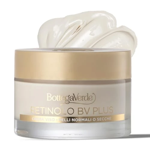 Offerta a tempo: Bottega Verde - Crema Viso antietà con Acido Ialuronico e Retinolo — 36% da 34,00 € a 21,78 €