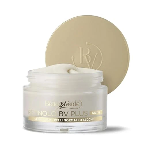 Offerta a tempo: Bottega Verde - Retinolo BV Plus, Crema Viso Notte Antirughe e Antietà — 65% da 34,00 € a 12,03 €
