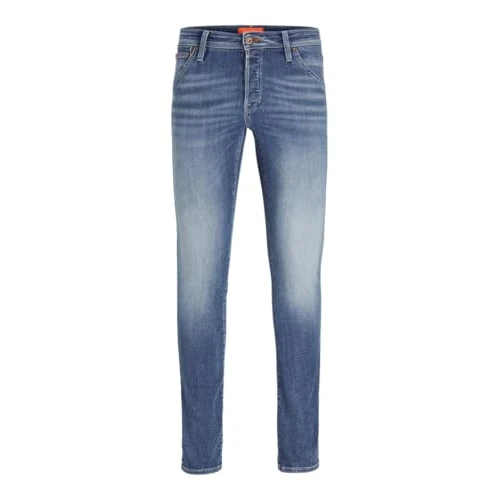 Offerta a tempo: JACK & JONES Jeans da Uomo, Blu Denim, 29W x 34L - 77% da 59.99 € a 13.74 €