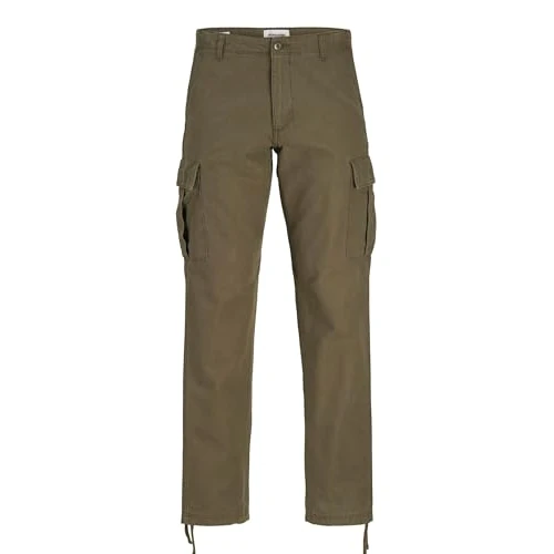 Offerta a tempo: Jack&Jones Plus Jpstkane Jjbarkley Cargo Pant Noos Pls Pantaloni Cargo da Uomo, Olive Night, 46W x 32L - 0.00% da 29.92 € a 29.92 €