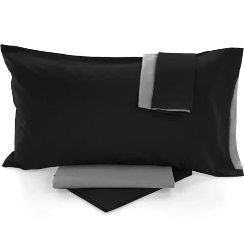 Limited-time offer: Bassetti Single Bed Set, Pop Colour Double, Bed Linen, 100% Cotton, Smoke, 160 x 280 cm from 26.97 GBP to 26.97 GBP (save 0%)