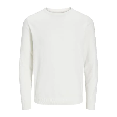 Limited offer: JACK & JONES Mens Basic Knit Crew Neck Slim Fit Cotton Comfort Sweater from 25.00 EUR to 22.00 EUR (save 12%)