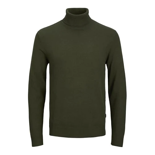 Limited offer: JACK & JONES Men's Jjeemil Knit Roll Neck Noos Pullover Sweater (Pack of 1) from 11.00 EUR to 11.00 EUR (save 0%)