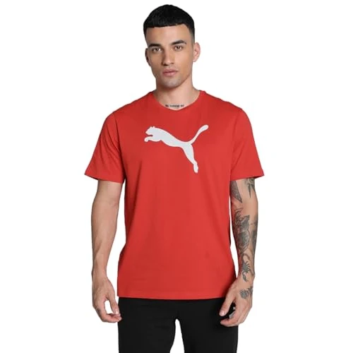 Tijdelijke aanbieding: PUMA Teamrise Logo Jersey Katoen heren T-shirts van 22.95 EUR naar 13.07 EUR (korting 43%)