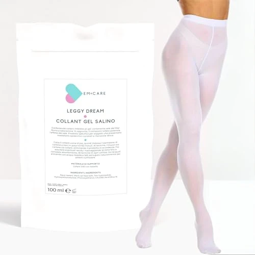 EM CARE Nachfüllbare Anti-Cellulite-Drainage-Strumpfhose – Professionelle Behandlung mit Salzen aus dem Toten Meer