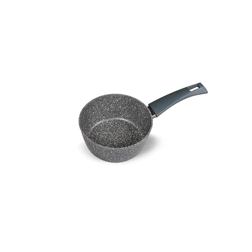 Offerta a tempo: Zanetti - Casseruola Antiaderente 16 cm DURAPIETRA, adatta a tutti i piani cottura incluso induzione, Rivestimento Alto Spessore, Diametro 16 cm - 41% da 16.99 € a 9.99 €