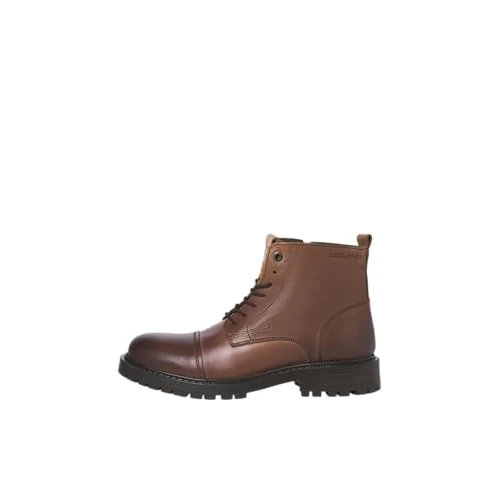 Offerta a tempo: JACK & JONES Stivali da uomo in pelle Jfwtremor Sn, cognac, 45 EU - 53% da 99.99 € a 47.17 €