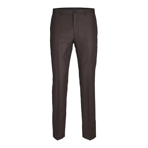 Limited-time offer: JACK&JONES Men's JPRSOLARIS Trouser NOOS Suit Pants, Mulch/Fit:Super Slim FIT, 48 from 60.00 £ to 25.59 £ (save 57%)
