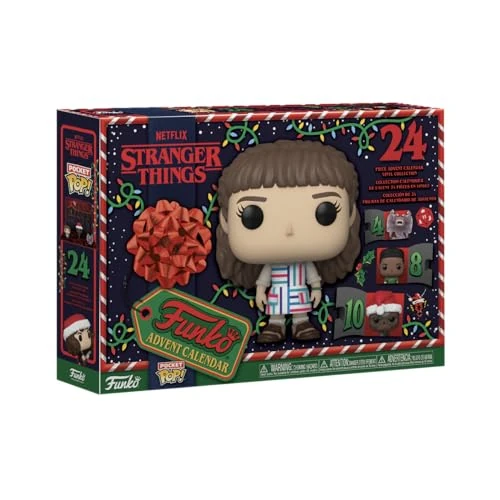 Offre limitée : Funko Advent Calendar: Stranger Things 2024 - Calendrier de L'avent - 24 Jours de Surprise - Mini-figurine en Vinyle à Collectionners - Boîte Mystère - Idée de Cadeau de 74.23 EUR à 74.23 EUR (remise 0%)