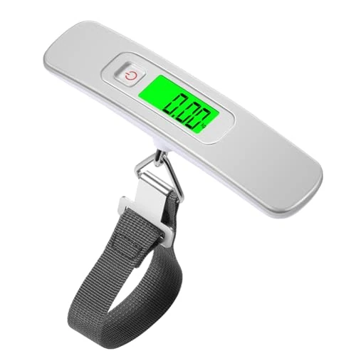 Zeitlich begrenztes Angebot: Blendura Kofferwaage Digital mit Haken, Gepäckwaage Travel, Hängewaage Funktion Praktisch für Reisen Freien bis 50KG (Batterie im Batteriefach Eingebaut) von 9.99 € auf 9.99 € (0.00% Rabatt)