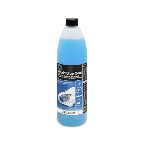 ERRECOM Hybrid Blue Cool, Liquido Radiatore Concentrato per Auto Ibride ed Elettriche, antigelo con Pacchetto inibitore Oat con fosfati, 1 Litro