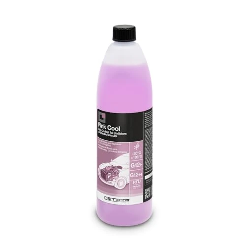 Limited-time offer: ERRECOM Pink Cool, Pink Coolant and Antifreeze -20°C/+106°C, Formulation with 100% silanized Si-OAT inhibitor package, G12+, G12++, Ready to Use, 1 Litre from 7.50 £ to 7.50 £ (save 0.00%)