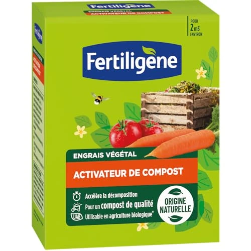 Zeitlich begrenztes Angebot: Fertiligene FACOMP12 Pflanzendünger, Kompostaktivator, 1,2 kg, beschleunigt die Zersetzung von Abfällen von Gemüse und Obst – für einen nährstoffreichen Kompost – bis zu ca. 2 m² von 20.98 € auf 20.98 € (0.00% Rabatt)