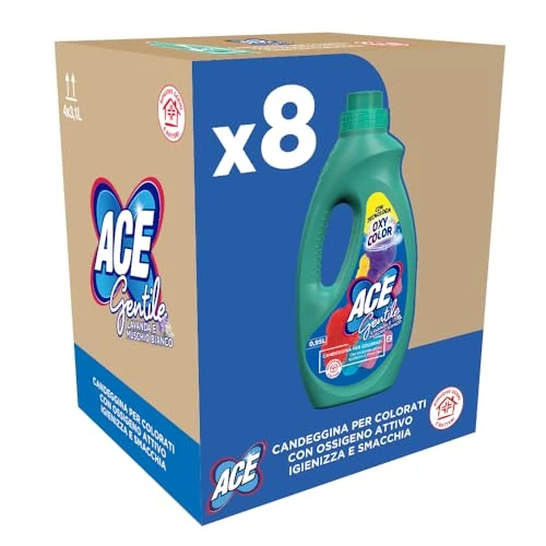 Offerta a tempo: ACE Gentile Candeggina Delicata, Profumazione Lavanda e Muschio Bianco — 15% da 18,64 € a 15,79 €