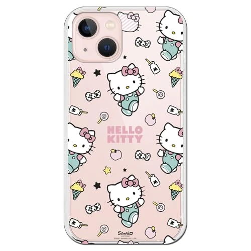 Personalaizer Flexibele beschermhoes voor iPhone 15 van Hello Kitty Stikers