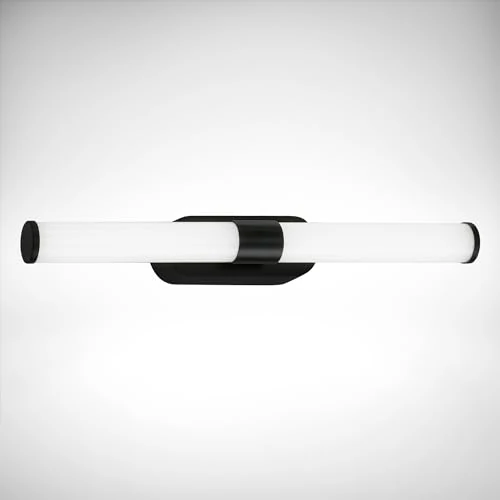 Oferta limitada: B.K.Licht - Lámpara Espejo de Baño LED IP44, Luz Blanca Neutra, Resistente al Agua, Larga útil luz, 7W, 4000K, Aplique Espejo Baño o Interior, 40 cm, Luz Espejo Baño, Apliques Espejo De Baño, Negro de 17.14 € a 17.14 € (ahorro 0.00%)