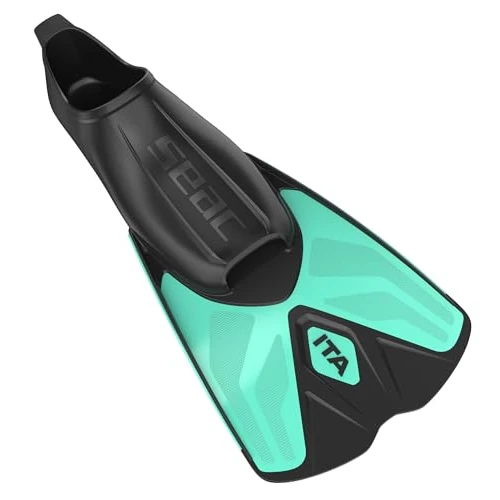 Zeitlich begrenztes Angebot: SEAC ITA, Leichte und leistungsstarke Kurze Schwimm- und Schnorchelflossen für Erwachsene und Kinder, Tiffany, 40/41 von 28.90 € auf 27.63 € (4% Rabatt)