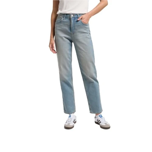 Offerta a tempo: CHIC BY LEE Mom Jeans da Donna a Vita Alta e Gamba Dritta — 12% da 39,95 € a 35,26 €