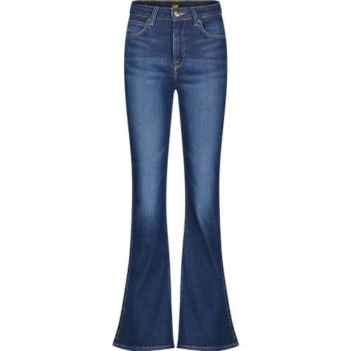 Lee Women's Breese Jeans, Rain Falls, 29W x 29L