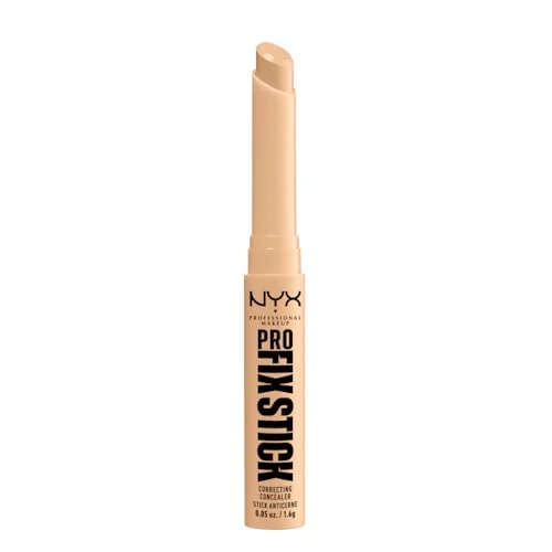 Offerta a tempo: NYX Professional Makeup Correttore in Stick, Attenua, Corregge e Illumina, Tenuta fino a 12h, Arricchito con Acido Ialuronico, Pro Fix Stick, Tonalità: Natural, 1,6 g - 40% da 7.95 € a 4.76 €