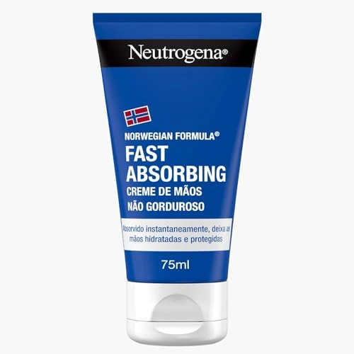 Offerta a tempo: Neutrogena Formula Norvegese Crema Mani Assorbimento Rapido, Crema mani riparatrice con Glicerina e Vitamina E, Crema mani secche e screpolate dalla texture leggera ad assorbimento rapido, 75 ml - 35% da 6.90 € a 4.50 €