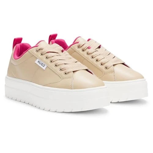 Offerta a tempo: HUGO Lyssa_Tenn_flt, Scarpe da Ginnastica Donna — 33% da 140,00 € a 93,85 €