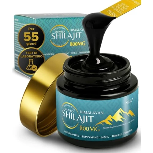 Limitiertes Angebot: 100% Shilajit Original 800MG, 5-in-1 Himalaya Shilajit, Im Labor in Europa Getestet, 50g von 19.99 EUR auf 13.99 EUR (Spare 30%)