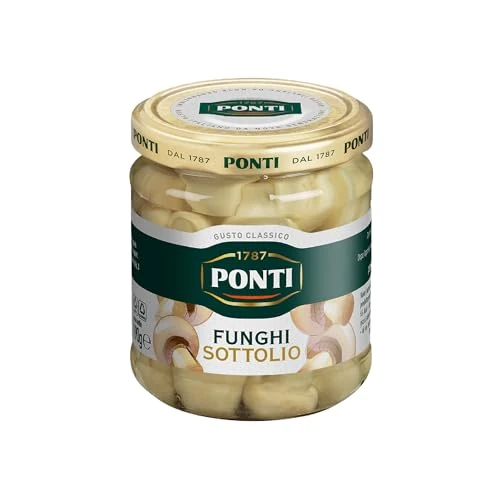 Pieczarki w oleju Funghi Prataioli 190g - Ponti