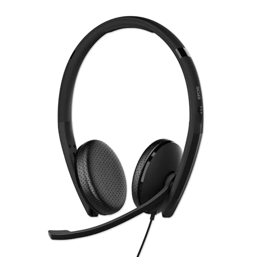 Tijdelijke aanbieding: EPOS I SENNHEISER C10 3,5 mm headset met microfoon | hoofdtelefoon met kabel met eenvoudige en flexibele BrainAdapt, technologie, zwart van 58.82 EUR naar 58.82 EUR (korting 0%)