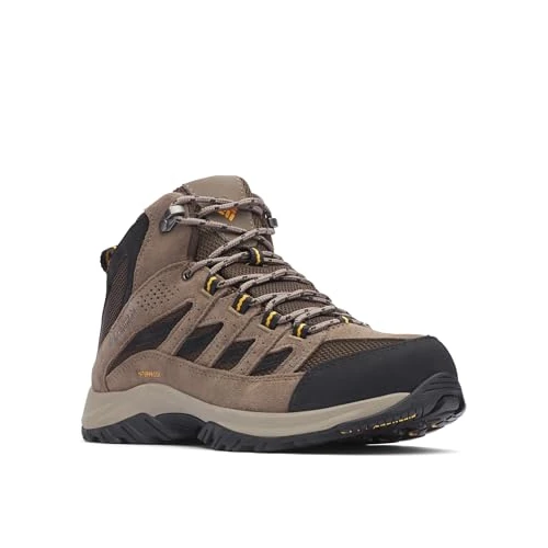 Offerta a tempo: Columbia Crestwood Mid Wp, Scarponi da trekking ed escursionismo impermeabili a vita media Uomo, Cordovan Squash, 44 EU - 30% da 100.00 € a 69.60 €