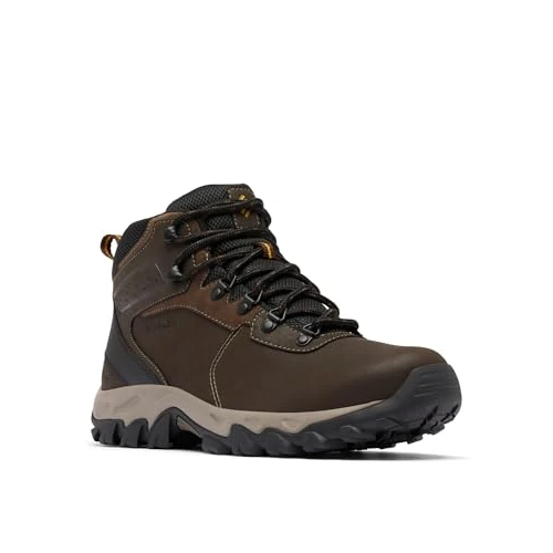 Offerta a tempo: Columbia Newton Ridge Plus 2 Wp, Scarponi da trekking ed escursionismo impermeabili a vita media Uomo, Cordovan/Squash, 40.5 EU - 17% da 120.00 € a 100.12 €