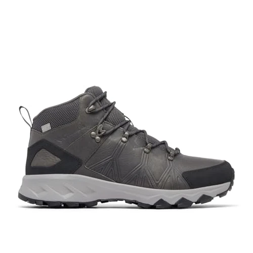 Offerta a tempo: Columbia Peakfreak 2 Mid Outdry Leather, Scarponi da trekking ed escursionismo impermeabili a vita media Uomo, Ti Grey Steel/Dark Grey 2024 , 40.5 EU - 0% da 73.03 € a 73.03 €