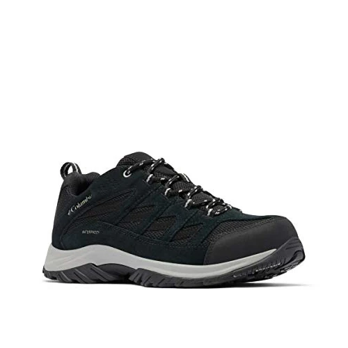 Columbia Crestwood Wp, Zapatillas De Trekking Hombre, Black Columbia Grey, 42.5 EU