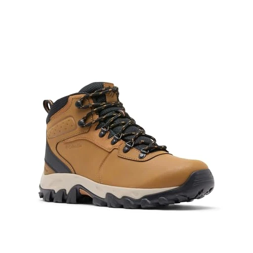 Offerta a tempo: Columbia Newton Ridge Plus 2 Wp, Scarponi da trekking ed escursionismo impermeabili a vita media Uomo, Elk/Black, 43.5 EU - 10% da 120.00 € a 108.34 €