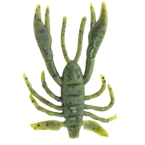 Berkley Gulp! Saltwater Crabby; esca realistica in plastica morbida per la pesca in acqua salata con profumo Gulp! Profumo; attrezzatura versatile per la pesca in mare aperto e in barca; 5cm, anguria