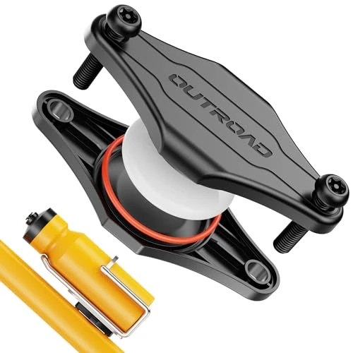 Offerta a tempo: CITYWAY Supporto impermeabile per bicicletta AirTag, nascosto sotto il portaborraccia | Viti di sicurezza nere M5 | Peso leggero, sicurezza invisibile (nero) - 50% da 12.00 € a 6.00 €