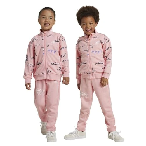 Limitiertes Angebot: adidas Unisex Kinder Brand Love Little Kids Tracksuit, semi pink spark/legend ink/preloved ink, 3-4 Years von 40.99 EUR auf 40.99 EUR (Spare 0%)