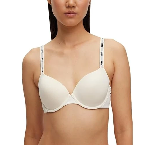 Offerta a tempo: BOSS Underwire Bra Ci, Reggiseno con Ferretto da Donna, Black1, - 70% da 49.95 € a 15.10 €