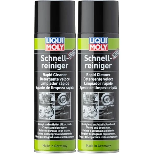 Oferta limitada: LIQUI MOLY Limpiador rápido (spray) | 500 ml | Limpiador rápido | 3318 (Paquete de 2) de 17.88 EUR a 12.12 EUR (ahorro 32%)