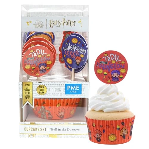 Oferta limitada: PME Harry Potter Set de 24 cápsulas para cupcakes y toppers con el Troll en el Calabozo de 13.77 € a 13.77 € (ahorro 0.00%)