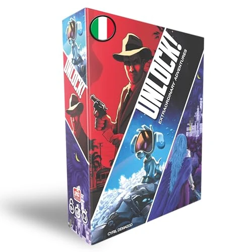 Offerta a tempo: Asmodee – Unlock! Extraordinary Adventures – Gioco da Tavolo Escape Room - 50% da 31.99 € a 16.00 €