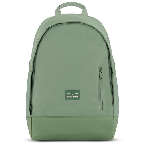 Johnny Urban Backpack Women & Men Green - Neo - School Bag Rucksack for Travel College Work - 16 Inch Laptop Compartment - Casual Daypacks for Girls and Boys - Water-Repellent