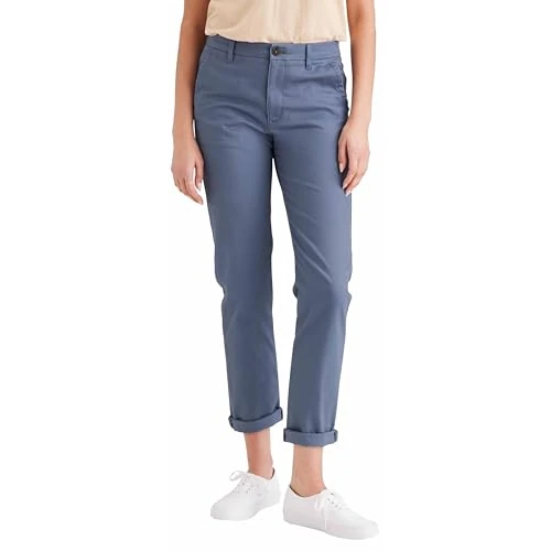 Dockers Spodnie damskie Chino Slim Weekend, Vintage Indigo, 32W Lungo