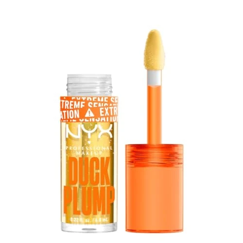 Oferta limitada: NYX Professional Makeup Duck Plump, Brillo de Labios, Efecto Volumen Instantáneo, Con Jengibre Picante, Fórmula Vegana, Tono: Clearly Spicy de 11.95 € a 10.11 € (ahorro 15.4%)