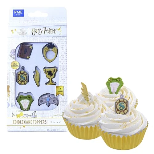Offre limitée : PME Harry Potter Set de 7 Toppers de Cupcakes Comestibles, Horcrux de 10.10 € à 10.10 € (0.00% de remise)